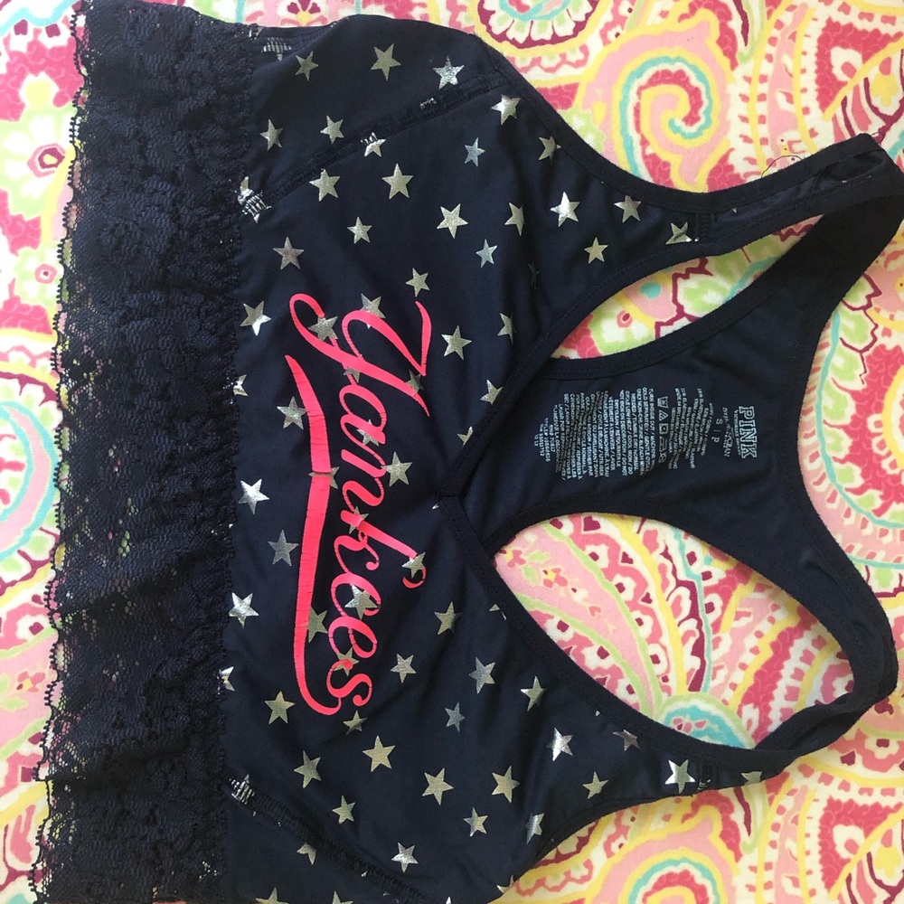 New York Yankees sports bra